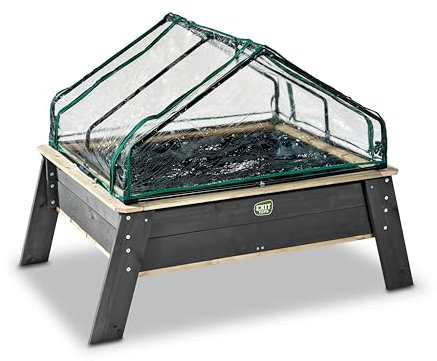 EXIT Toys EXIT Aksent Hochbeet XL mit Gewächshaus und Gartengeräten