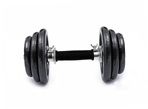 Gogogmee Hantelstange Aus Stahl Mit Galvanik-oberfläche Für Gewichtheben Rutschfester Griff Mit Rändelmuster Für Sicheres Training Für Krafttraining Zu Hause