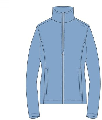 CMP, JACKET, 33H2356, Light Blue, D42, Woman