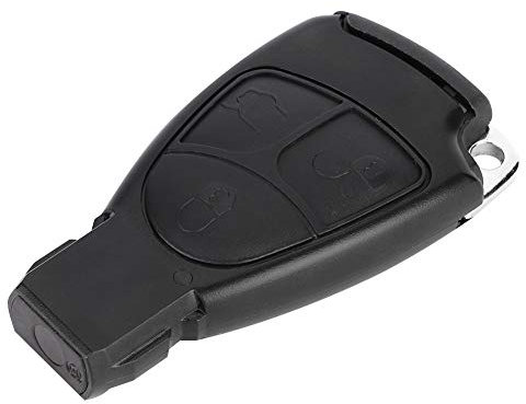 3-Tasten-Auto-Fernbedienungs-Schlüsselanhänger-Gehäuse, Schützt C E ML S SL SLK CLK-Klasse, Schwarz