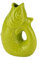 Gift Company Monsieur Carafon, Fisch, Vase, XS, Lime, 0,2 Liter, 9,5x13x6cm