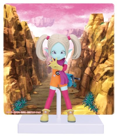 Banpresto Panzy Dragon Ball Daima Action Figure - with Panel 13 cm - Multicoloured BP28827P - Collectible Figure - Ideal for Anime Fans