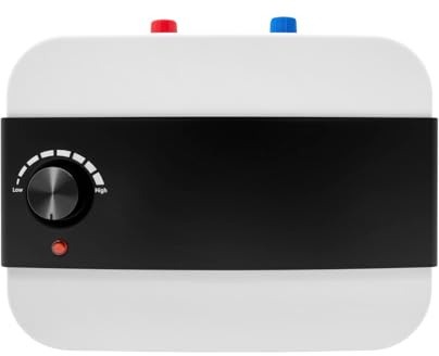 6L Untertischboiler Wasserboiler Mini Durchlauferhitzer 1500W Elektro Warmwasserspeicher Durchlauferhitzer 30-65℃ LED-Display für Einsatz unter Küchenspülen und Waschbecken