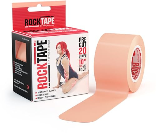 RockTape Standard Pre-Cut Kinesiology Tape - Muscle Support