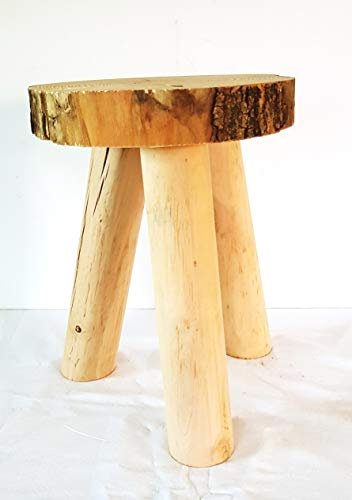 Toller Garten Hocker Kinderhocker aus Massivholz Möbel aus Holz