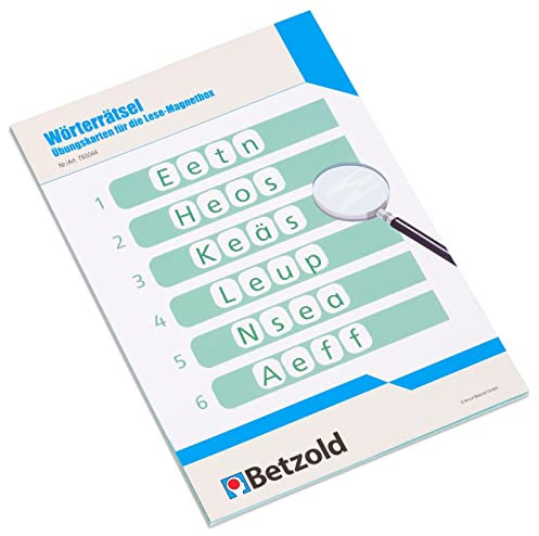 Betzold - Übungskarten für die Lese-Magnetbox - Kinder lesen Lernen Leseübungen