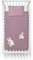 Adam Home 100% Cotton Toddlers Bedding Set Duvet Quilt Cover With Pillowcase Nursery Cot Baby Bed Linen For Boys & Girls |Lilac