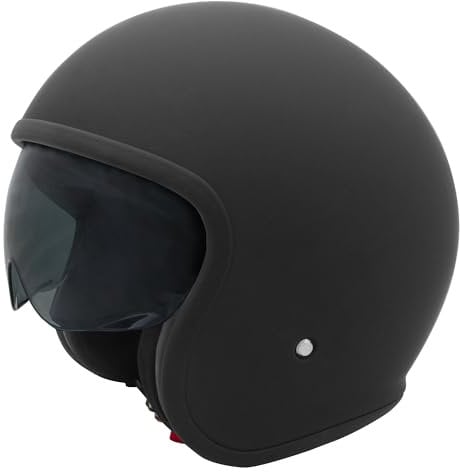 Zorax Talon Matt Black M (57-58cm) Open Face Motorbike Helmet - Motorcycle ECE 2206 Approved