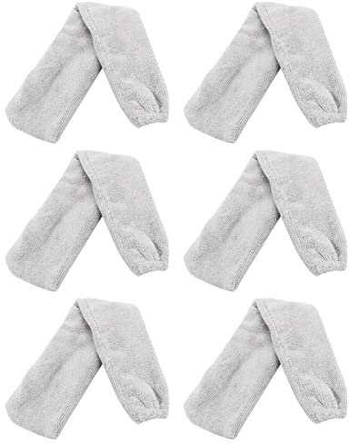 WANGCL 6 Stück Staubreinigung, Ersatztuch, Mikrofaser, einziehbar, waschbar, für Zuhause, Haushalt, Schlafzimmer, Küche