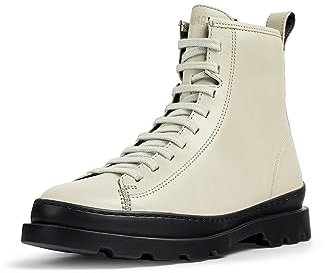 Camper Brutus K400325, Stivale alla caviglia Donna, Grigio pastello 043, 39 EU