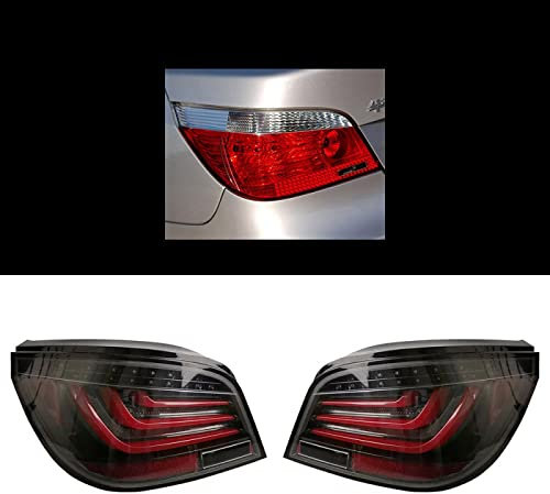 Heckleuchte Für BMW 5er E60 2004-2010 Hochwertige Rückleuchten Auto Led Rücklicht Bremsleuchte Fahrlicht Blinker Montage