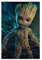 MOIT Baby Groot 2 Leinwand-Poster, Schlafzimmer, Dekoration, Sport, Landschaft, Büro, Raumdekoration, Geschenk, ohne Rahmen, 30 x 45 cm