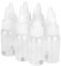 Empty Airbrush Bottles,Airbrush Paint Bottles Jars Plastic Containers for 8 0z of Acrylic Storage Mixing with Ball Jar Bottle Mixer Resealable Empty 30ml Small Squirt 1inch Container Squeeze