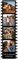 Wanapix | Magnetische Fotostreifen | Filmstreifen Deko Foto | Originelles Lesezeichen | Flexibler Magnet | 5,5 cm x 20 cm | Originelles Geschenk Geburtstag/Liebhaber