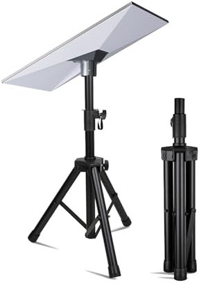NovaKits Starlink Gen 3 Tripod Stand, Adjustable Heavy Duty Stand Mount, Compatible with Starlink Gen 3/V4 ,Starlink Standard Kickstand Dish, -2 to 4.5-Feet, Includes Slide-in Pipe Adapter