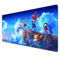 CMJSGG One Piece mouse pad |Anime mouse pad large|Blue mouse pad gaming|XXL mouse pad 900x400|Office desk mat |Waterproof - Anti Slip |Luffy |Portgas ·D · Ace