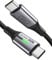 INIU Cavo USB C USB C, [nero, 0,3 m] Cavo USB-C 5A Ricarica Rapida QC 4.0 Nylon Cavo Tipo C Caricabatterie Cellulare per iPhone 15 Pro Max Samsung S24 S23 Ultra iPad Pro MacBook Pixel 7 Pro Switch PS5