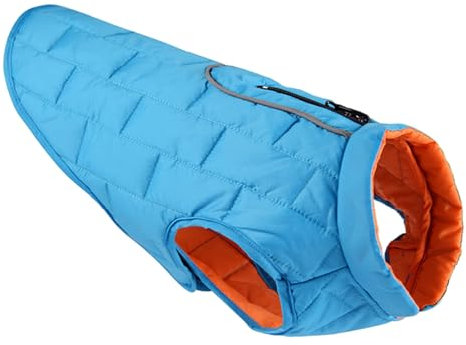 Emmalove wasserdichte Hundeweste Winddichter und Warmer Hundemantel für den Winter Wasserdichter Wintermantel für kleine und mittlere Hunde