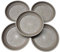 Teramico 5X Wetterfeste Pflanzuntersetzer Blumentopfuntersetzer aus italienischem Kunststoff. Für Balkon, Terrasse & Garten in Terrakotta, Anthrazit, Taupe. (Taupe, 24cm)