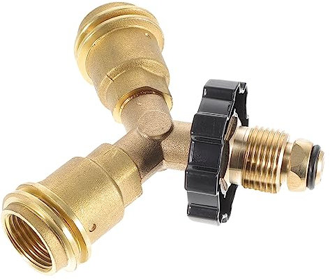 NULYLU Splitter Für Gasgrills Und Campingkocher Type Installieren Langlebig Für Tischgrills Und Campinggebrauch