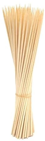 Bambus-Spieße, stabil, Einweg-Grill, Obst, Naturholz, Party, Buffet, Lebensmittel, Grillzubehör, 90 Stück (30 cm)
