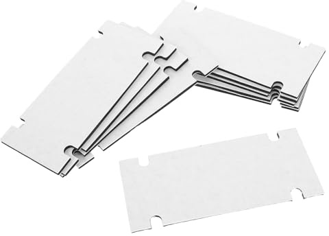 WEKADRIN 10pcs No-Drill Doorbell Mount for Houses Strong Adhesive Self-Stick Tape with Rainproof Cover Wall Bracket for Apartments Offices Homes Compatible with Ring Battery Doorbell