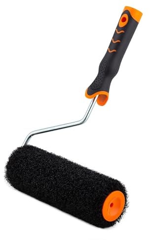 MIVOS Spachtelwalze 23 cm - Premium Roller für Spachtelmassen, Spezialwalze | für Spachtelmasse - Spachtelrolle - Beschichtungsrolle - Rollspachtel-Walze - Putzwalze