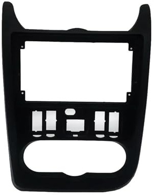 Car Radio Frame 9 Inch Fit For RENAULT Logan Sandero DACIA Duster Double Din Seat Leon 2007-2013 Radio Frame Panel Fascias Car Radio Frame Kit | Only frame-black