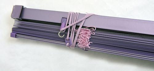Aluminium-Jalousie 120x175 cm (BxL) Lila-Purple