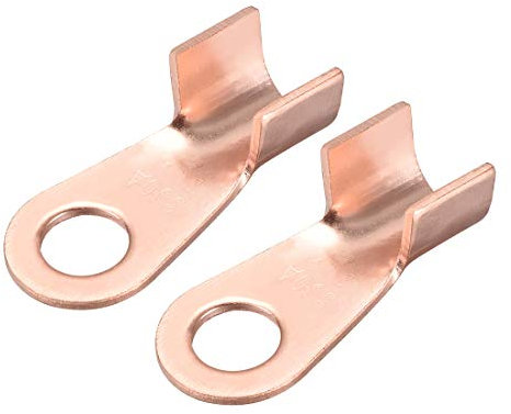 sourcing map OT-300A Open-End Crimp Terminal Lugs AWG 4-2/0 Battery Cable Connector 2pcs