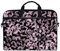 Moyyo Leopard Print Animal Watercolor Effect Laptop Bag Laptop Case with 3 Compartment Shoulder Strap Handle Canvas Computer Bag Personalised for Women Men Kids Girls Boys 15 inch