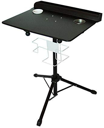 WUPYI2018 Tattoo Work Stand, Station de Travail Mobile Plateau Portable Réglable Tatouage Bureau Table Salon