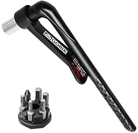 GORIX Bike Torque Wrench with Bit Set Small Tool Road Mountain Bicycle (GX-8847)