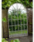 Annibells Large Arched Window Metal Distressed Rustic Wall Mirror Home or Garden Decor