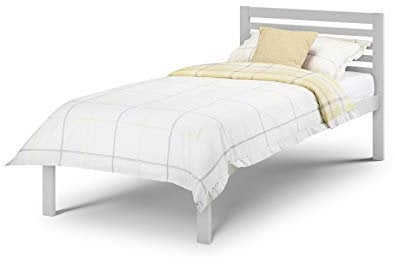 Julian Bowen Slocum Bed - Light Grey Wooden Beds