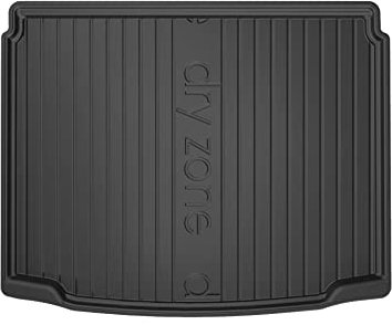 FROGUM DryZone Gummimatte Ganzjährige Praktische Auto Kofferraummatte Kofferraumwanne passend für Volkswagen Golf Plus Trendline, United 2005-2014 | Hohe Kante | Robust und langlebig