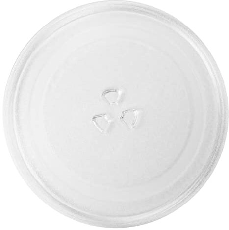 SPARES2GO Microwave Turntable Glass Plate Compatible with Kenwood K17MSB14E K20GS20 K20MCU20 K20MS20 K20MSS10 K20MSS15 (255mm)
