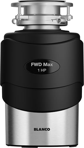 BLANCO FWD Max | Küchenabfallzerkleinerer 1 PS | 1200 ml Kapazität | Ø 20,3 cm | Abfallentsorger für Spüle in der Küche