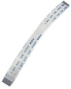 VKMKV 10Pcs 14Pin 12 Pin Ladegerät Flachbandkabel for Sony PS4 Pro Controller JDS-040 001 030 055 011 USB Ladeplatine Buchse Schaltung (Color : 14PIN Cable)
