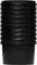 BenBow - Seau avec Couvercle 0,5 l - Noir - 10 x 0,5 l - Qualité Alimentaire, Stable, hermétique, Anti-Fuite, inodore - Récipient de Rangement en Plastique - Vide
