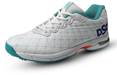 DSC Beamer X Cricket-Schuhe | Farbe: Pastellblau | Für Herren und Jungen | Material: Polyvinylchlorid | Leicht und extrem strapazierfähig | Langlebige Performance