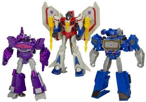 Transformers Decepticon Commander 3er-Pack Action-Figuren