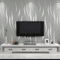 Anttyscar 3D Wellen Geprägte Tapete Vliestapete 4 Stück 3D mit Wasserpflanzen-Muster Moderne Minimalistisch Wallpaper mit 3D-Wellen Wanddekoration in Wohnzimmer Schlafzimmer und Büro,0,53m x 9,5m