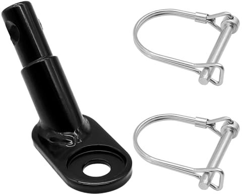 GOIYZTTR Gancio per Rimorchio per Bicicletta Accoppiamento Rimorchio Bici con 2 Perno di Bloccaggio Può Essere Usato Come Rimorchi e Biciclette per Bambini