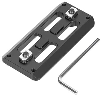 XAMOREST FP-80 M-lok Arca-Swiss Schnellwechselplatte für Stativköpfe, kompatibel mit PRS Schwalbenschwanzhalterungen (80mm)