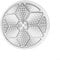 Steaming Plate, Made of 304 Stainless Steel, Easy to Clean, Fits Perfectly in Pressure Cookers and Stockpots (27.2cm)