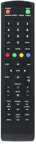 ALLIMITY Fernbedienung Kompatibel mit HIGH-ONE TV HI3912HD-MM HI3220HD-MM HI3209HD-MM HI3220HD 969321-HI3214HD-MM 965727-HI3211HD-MM KDE32ML316ATS-1 KDE32ML314EATS-1 972725