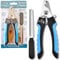 Cuddle Corner Pet Nail Clippers. Safety Lock and Protective Guard to Prevent Over Cutting. Suitable for Large, Medium and Small breeds. Dog Nail Clippers, Cat Nail Clippers.