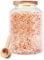 Gzsekken Bath Salt Container,Glass Bath Salt Jar with Scoop & Wooden Lid,Airtight Bath Bomb Storage Dispenser, Bathroom Decor and Accessories Large Bath Tub Jars for Women
