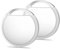 Smart Tag kompatibel mit Apple Wo ist APP(nur iOS), Air Tracker Tag für Koffer, Hund, Brieftasche, Fahrrad, Schlüssel, IP67, (Weiß,2Pack)